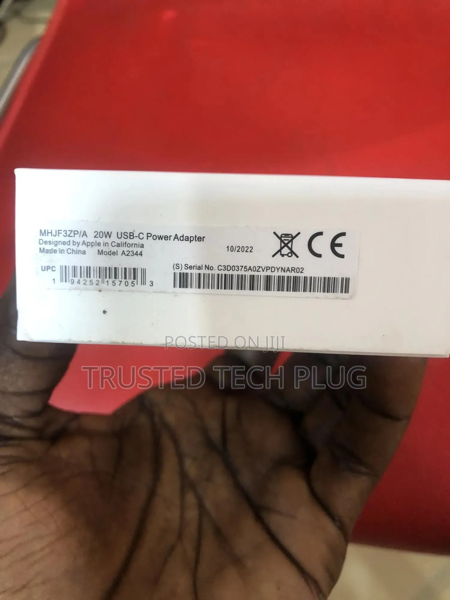 Original iPhone Chargers From America in Stock