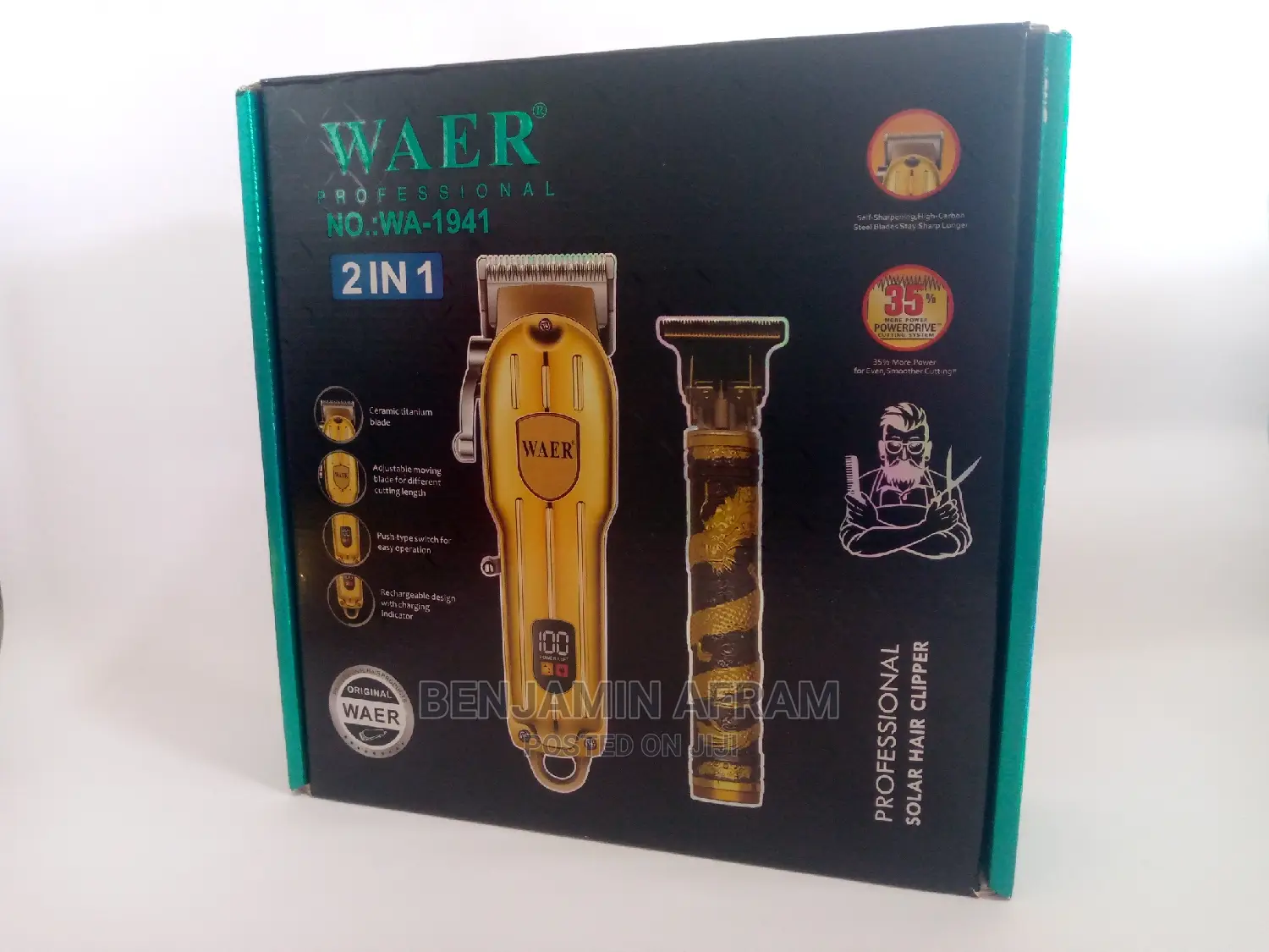 Hair Clipper and Hair Trimmer