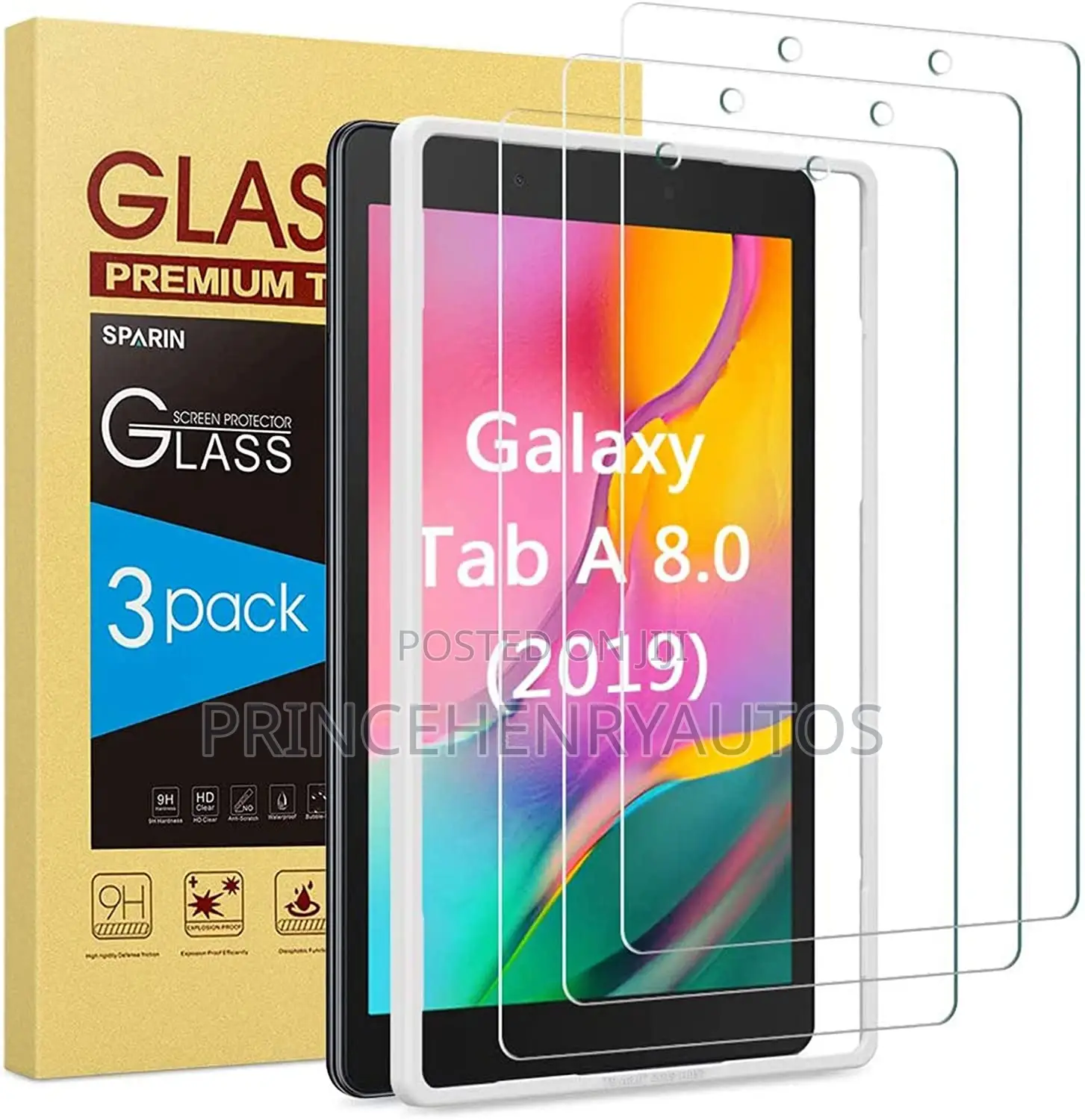 Sparin Tempered Screen Protector for Tab a 8.0 Sm T290/295
