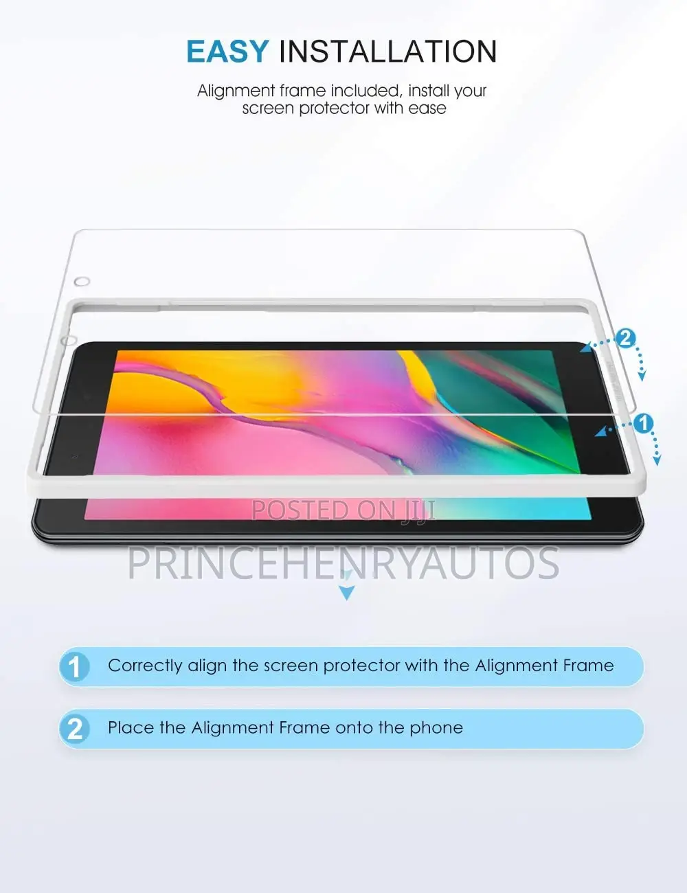 Sparin Tempered Screen Protector for Tab a 8.0 Sm T290/295
