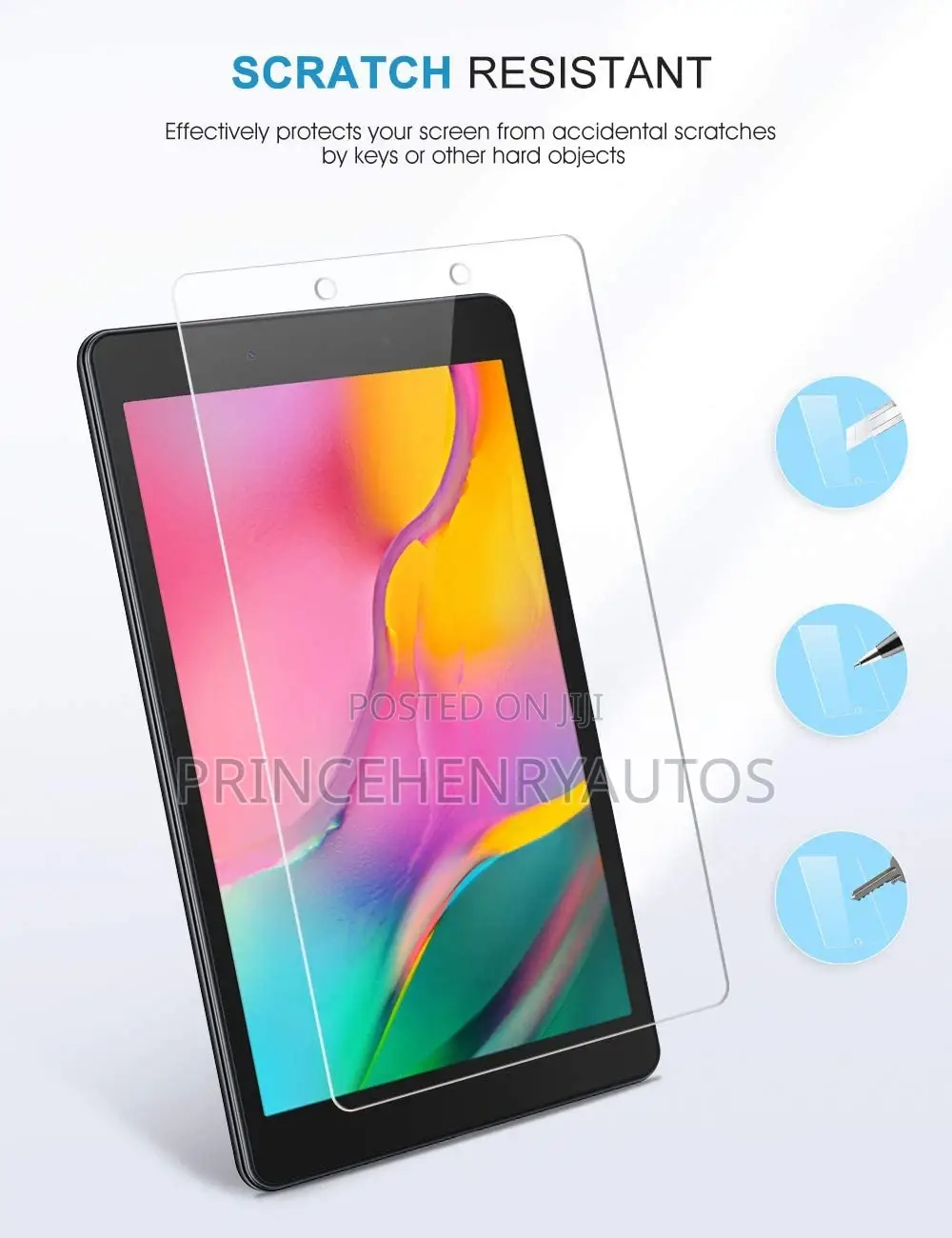 Sparin Tempered Screen Protector for Tab a 8.0 Sm T290/295