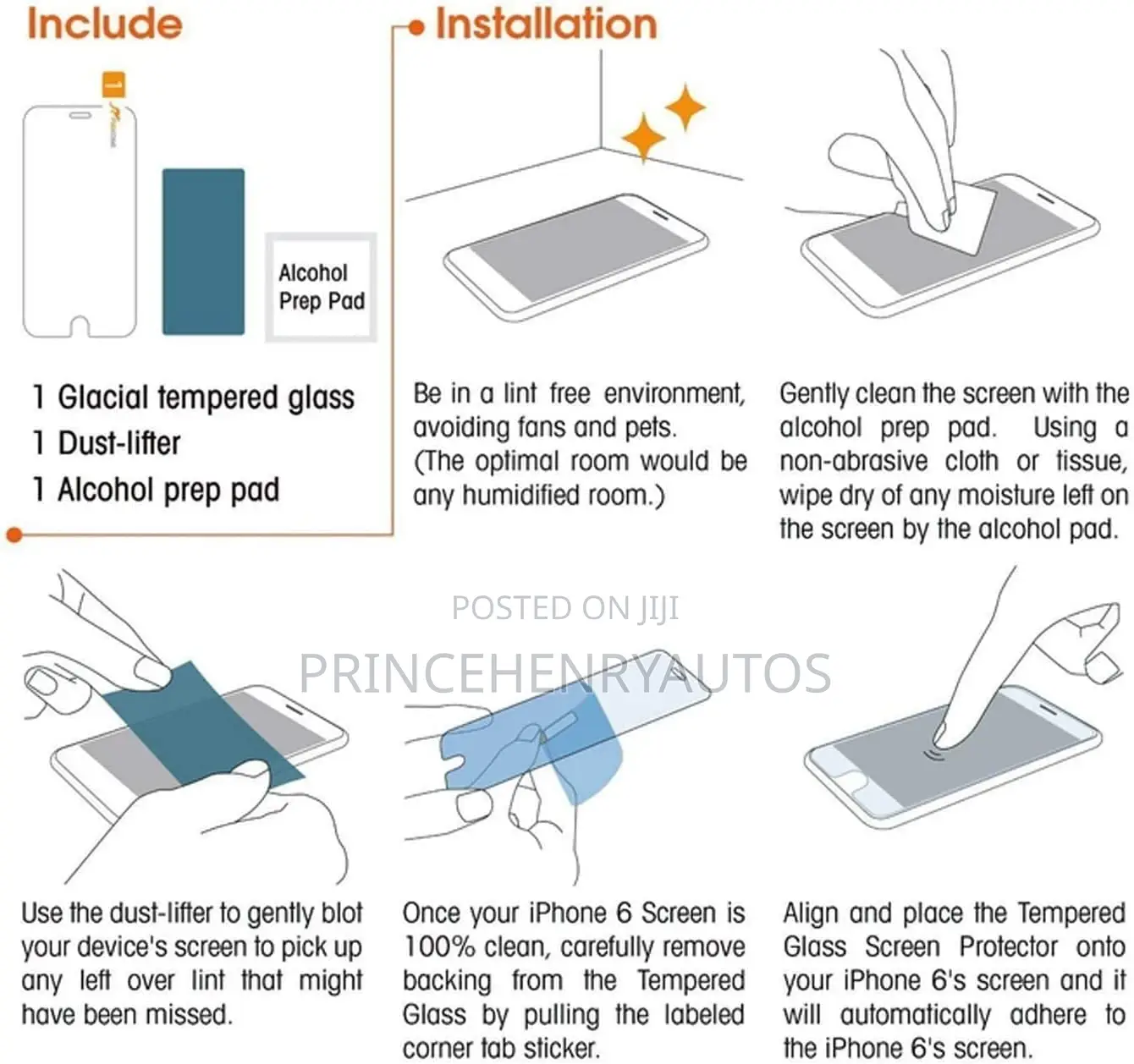 Galaxy Tab S6 Lite/Sm-P610 Screen Protector, Tempered Glass