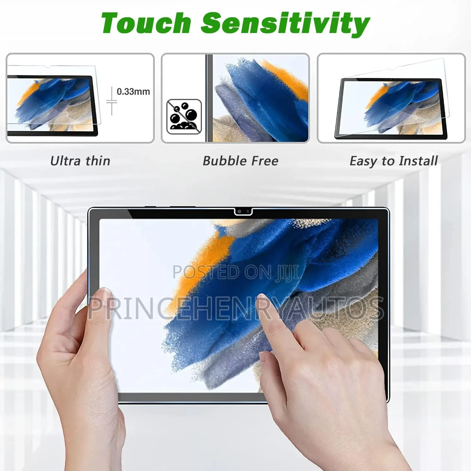 Timovo Tempered Glass Screen Protector Tab A8 10.5