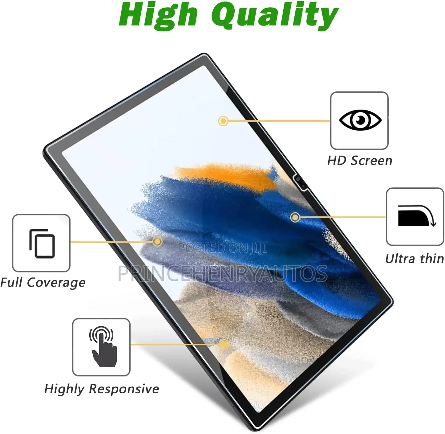 Timovo Tempered Glass Screen Protector Tab A8 10.5