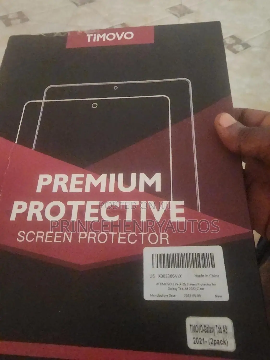 Timovo Tempered Glass Screen Protector Tab A8 10.5
