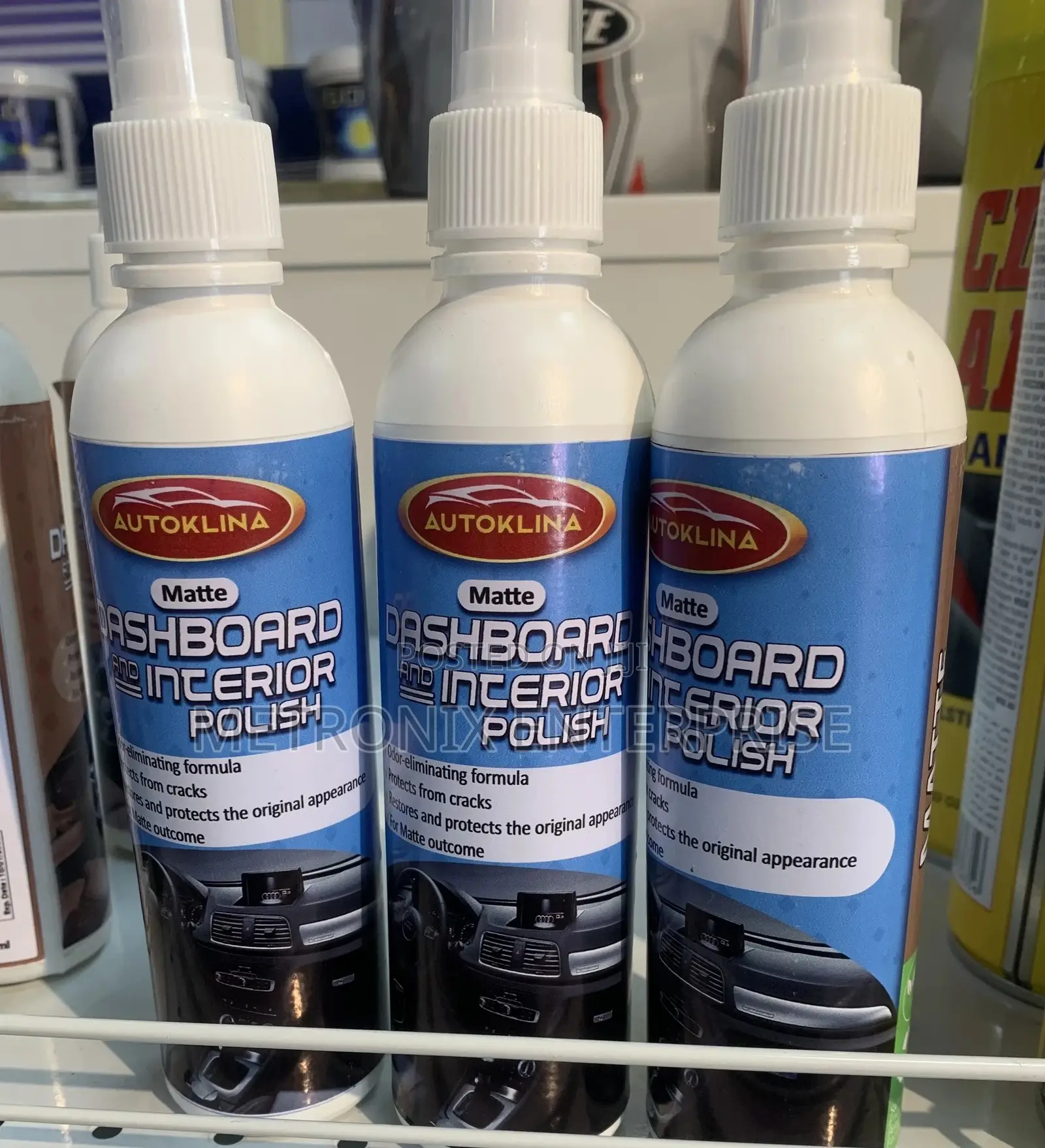Dashboard and Interior Polish (Matte Gloss Formula)