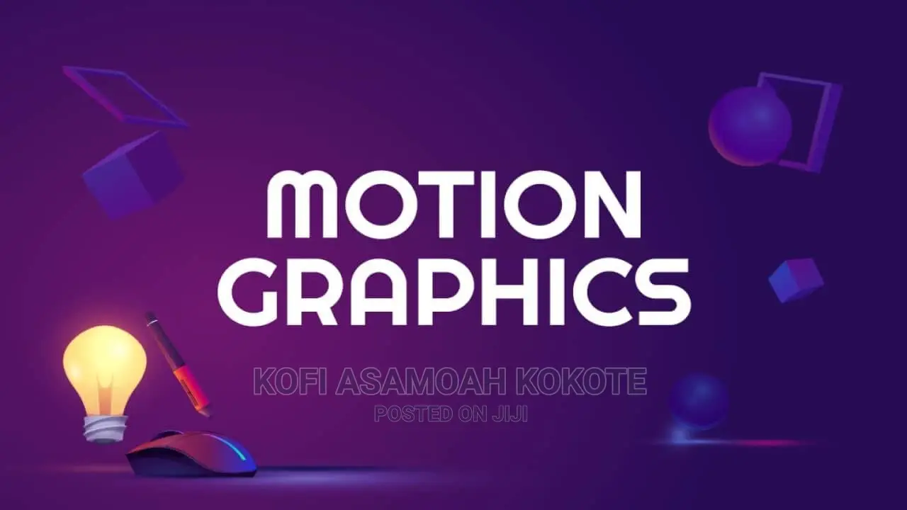 Professional Video/Motion Graphics Editor And 3D Animator
