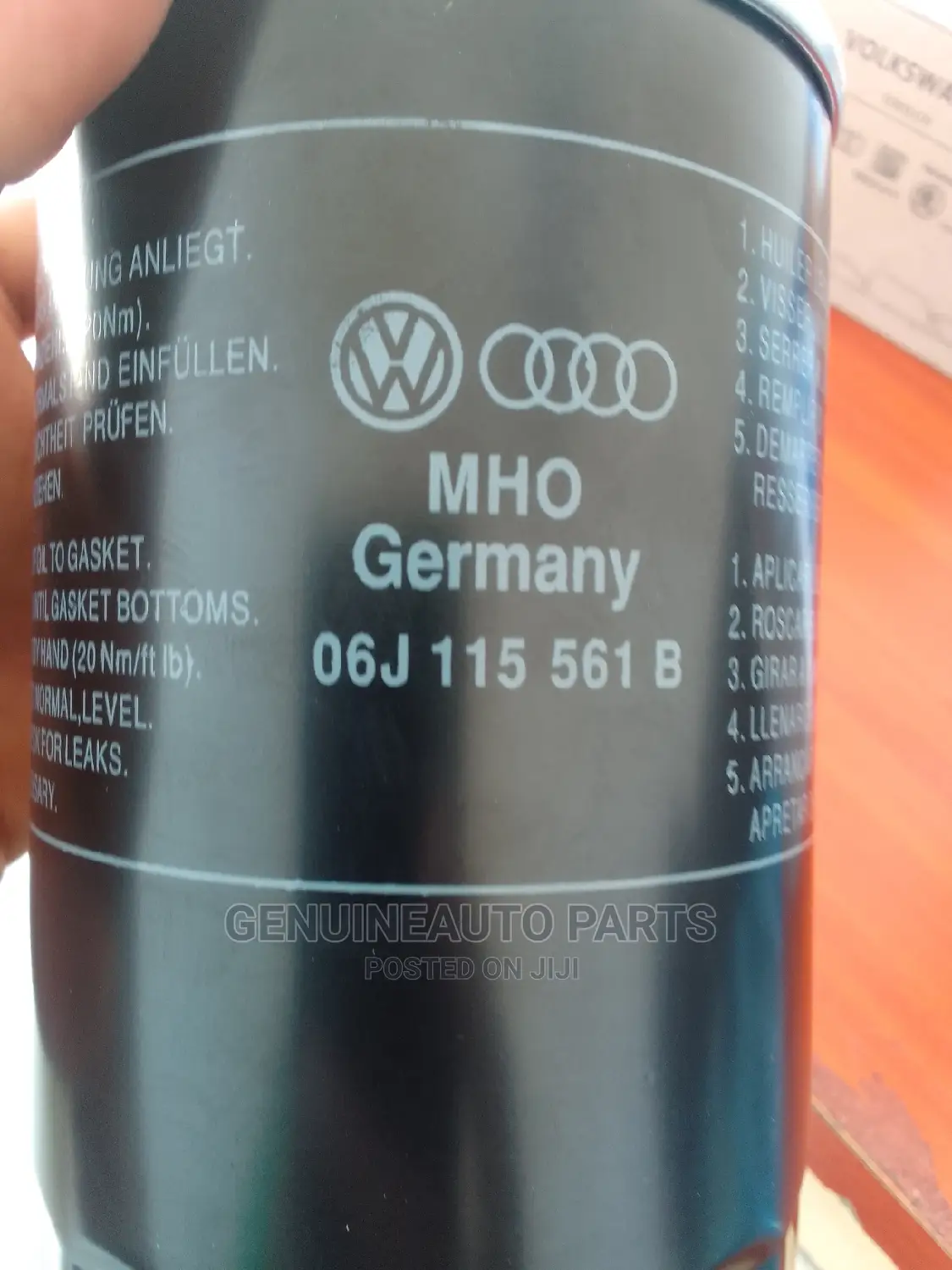 Volkswagen Oil Filter