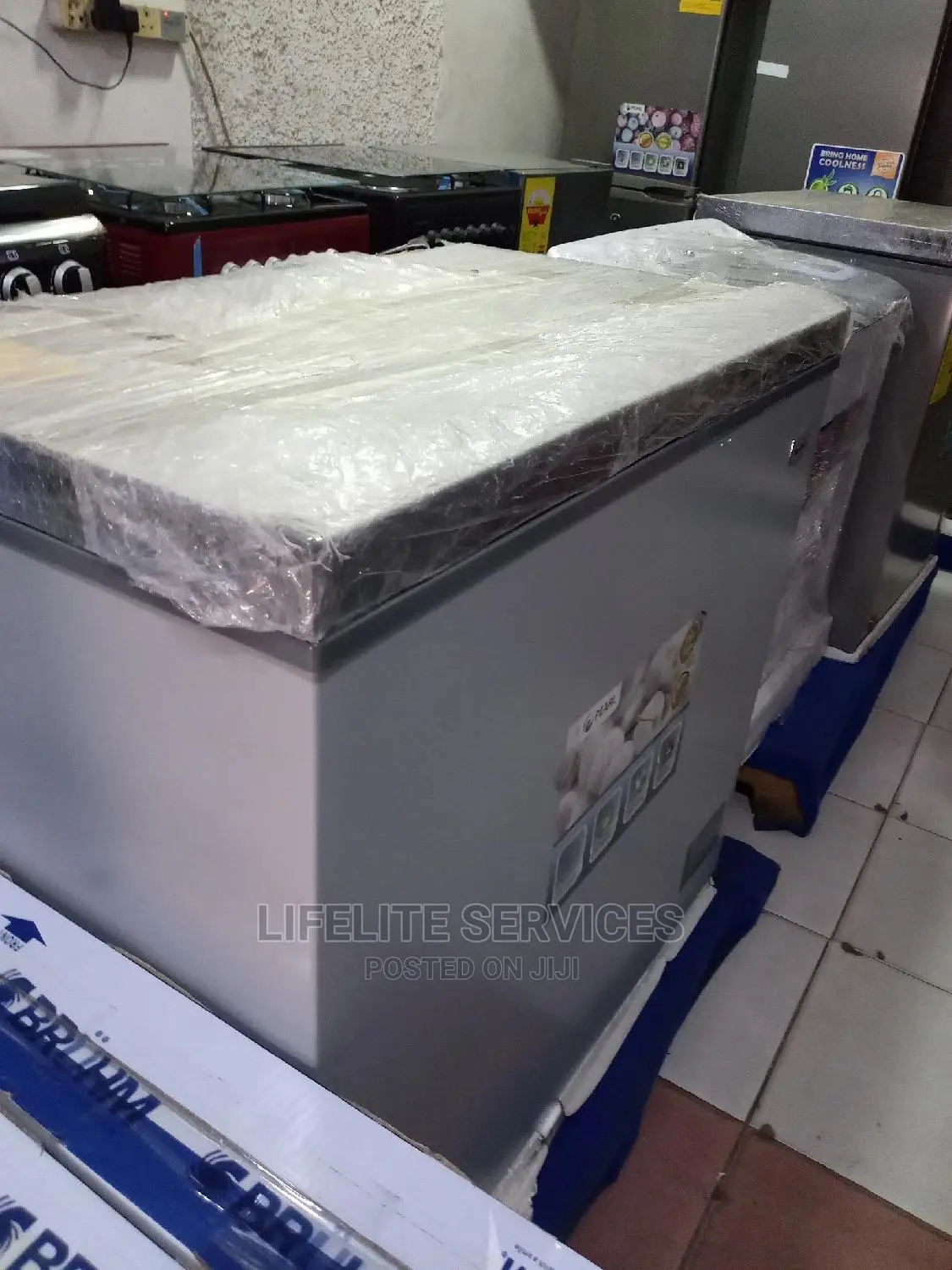 Freezer Pearl Litres(Sliding Glass)