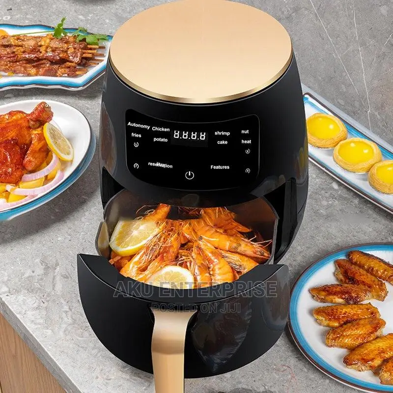 Silver Crest Air Fryer Extra Large Capacity Air Fryer 6L