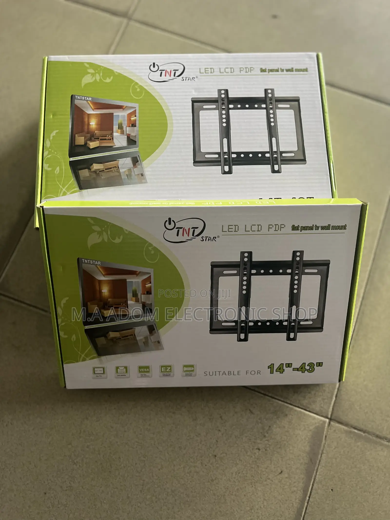 Flat Panel Tv Mount 14”-43”