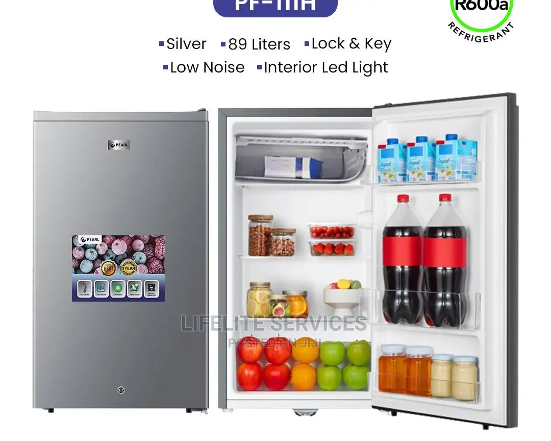 Big Table Top Fridge Pearl 89 Litres