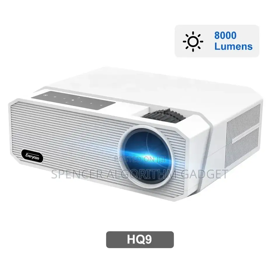 Projector 8000lumen Hq9 Everycom( Basic Version)