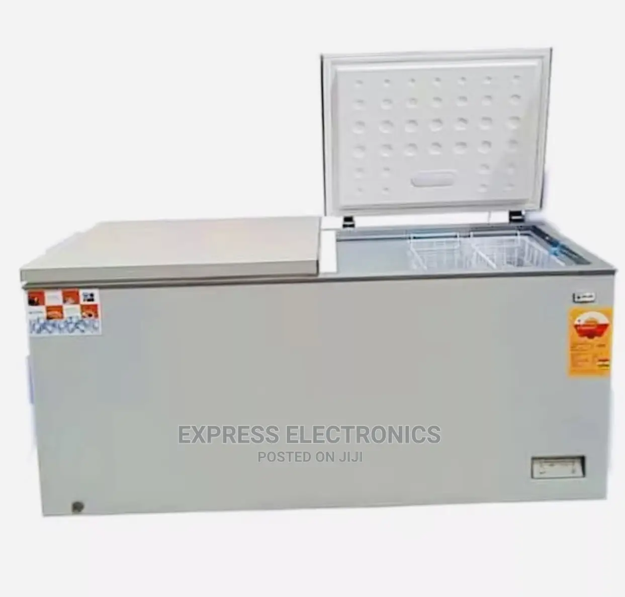 PCF-850 (708L) Extreme Cool  Pearl Freezer Chest Grey 2door