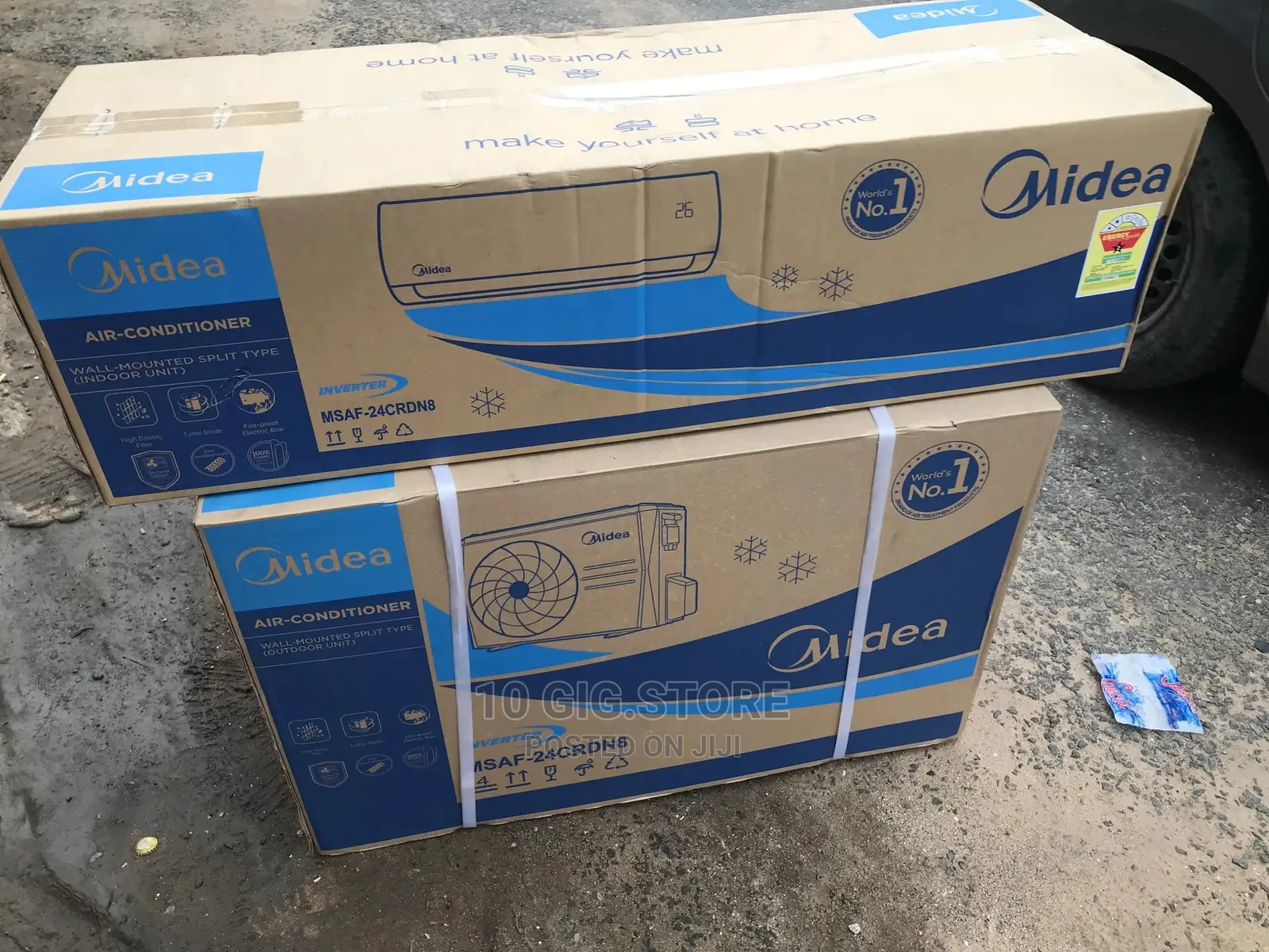 Eco Mode Midea 2.5hp R32 Inverter (Msaf24crdn8) in Adabraka Home