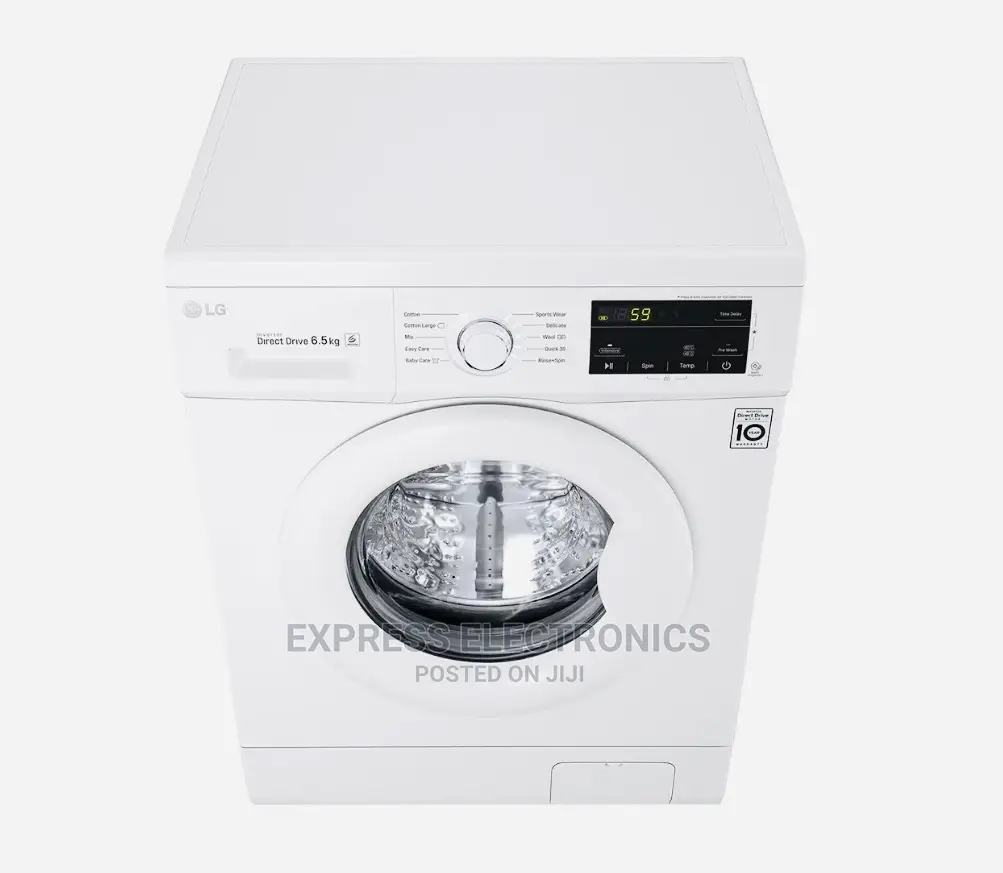 Best LG FH2J3WDNP0 6.5KG Front Load Washing Machine
