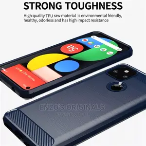 Google Pixel 5 Case Sleek Microfiber Finish