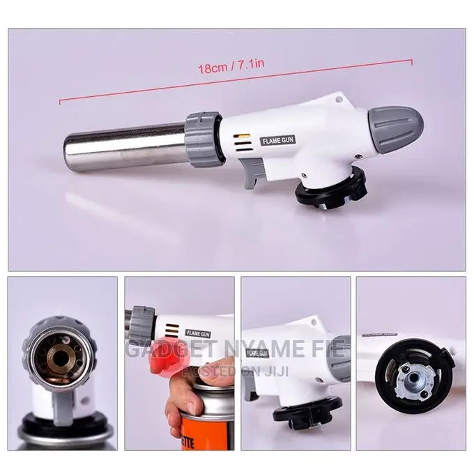 Cooking Gas Torch Kitchen Blow Torch Burner Culinary Butane