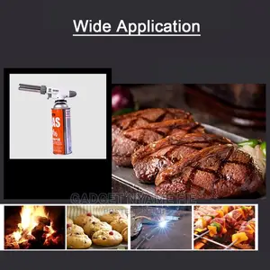 Cooking Gas Torch Kitchen Blow Torch Burner Culinary Butane