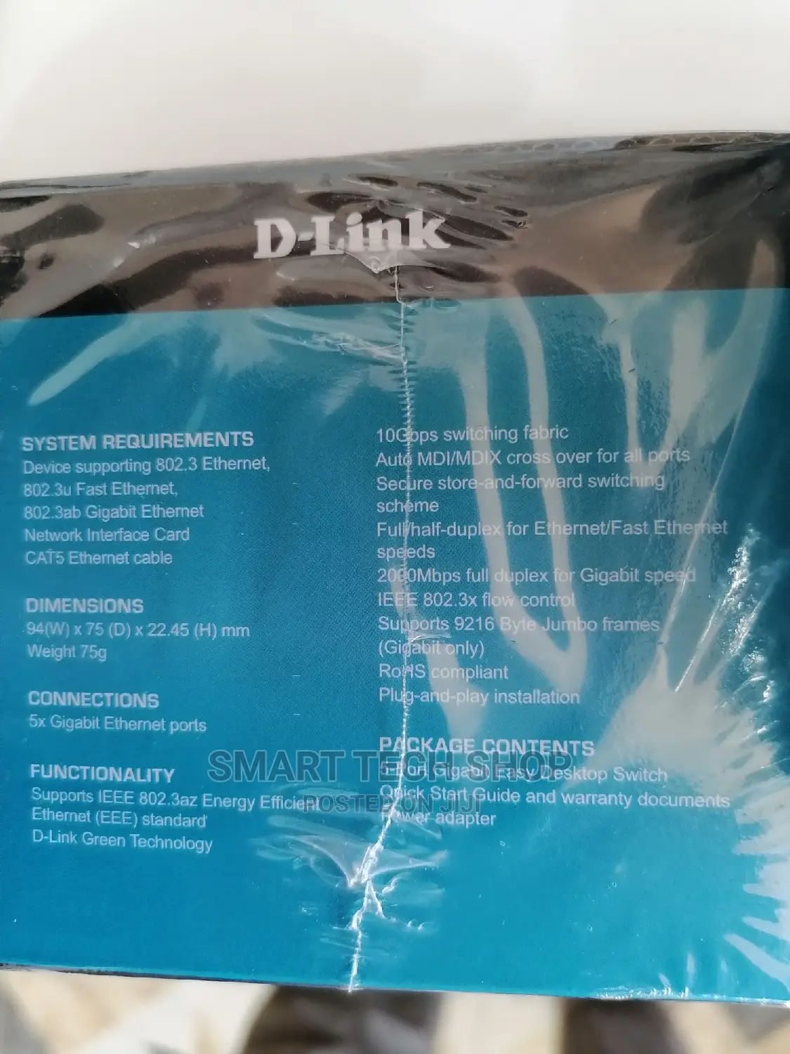 D-Link's 5-Port Gigabit Easy Desktop Switch