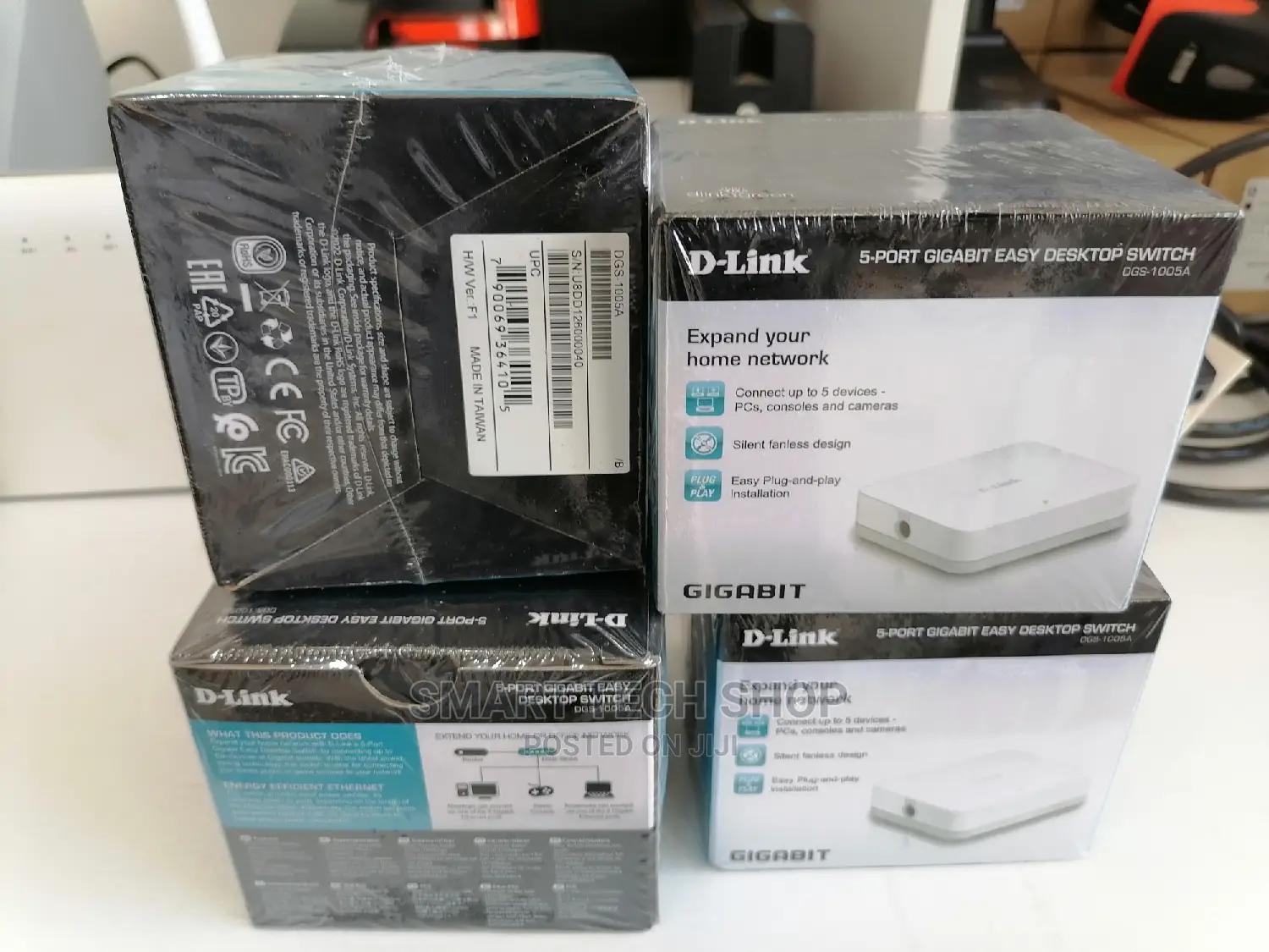 D-Link's 5-Port Gigabit Easy Desktop Switch