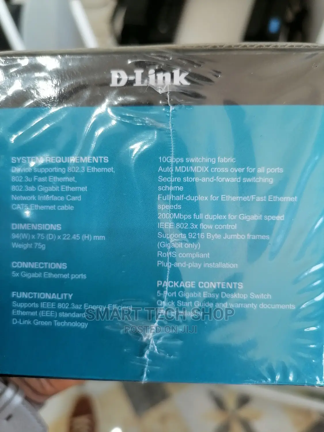 D-Link's 5-Port Gigabit Easy Desktop Switch