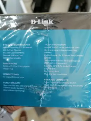 D-Link's 5-Port Gigabit Easy Desktop Switch