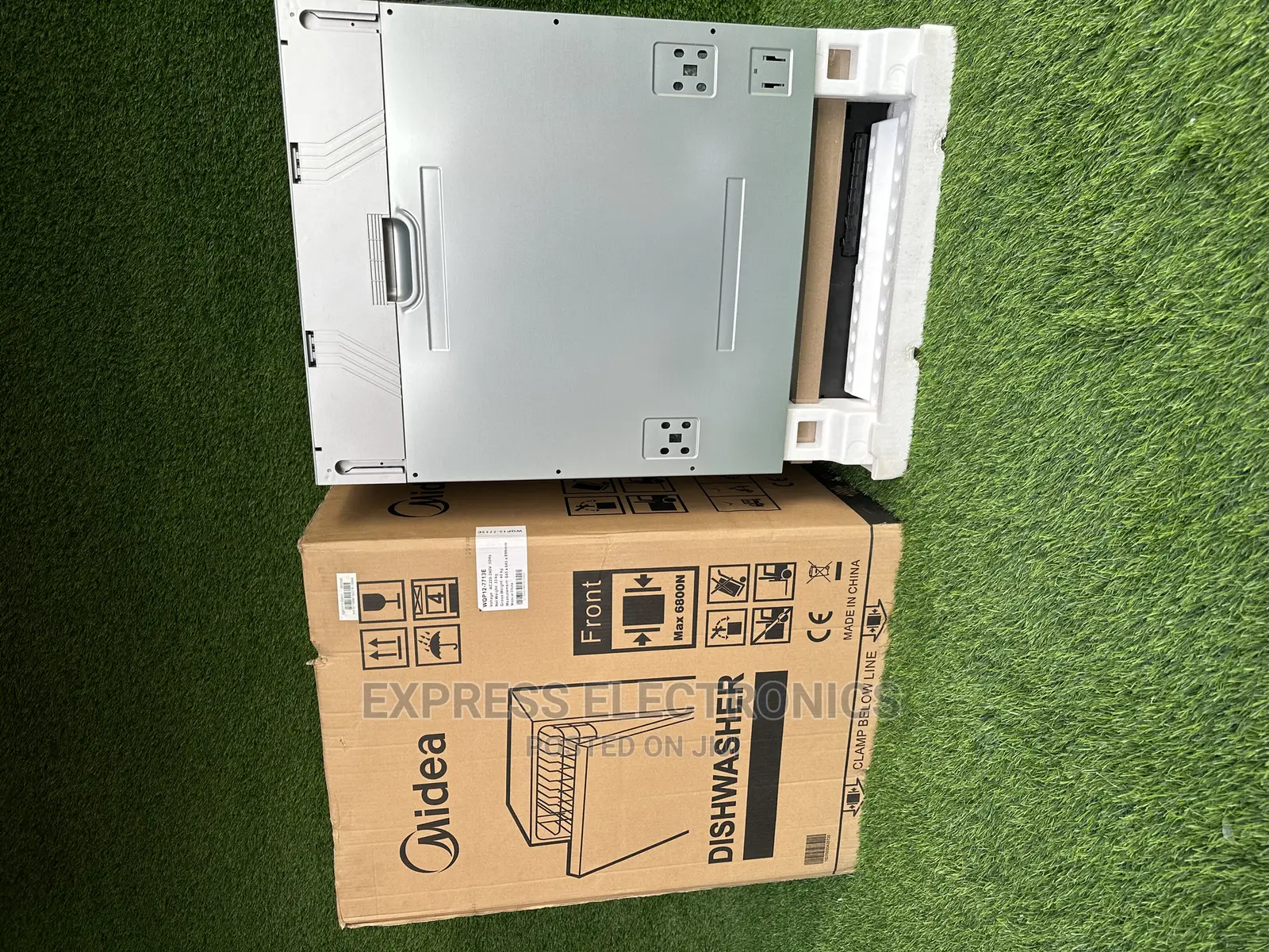 WQP12-7713E Dishwasher Midea Freestanding Built In