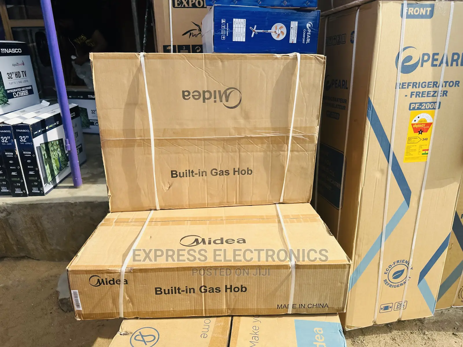 Stylish Elongated Support Midea 5burner Inbuilt 75G50ME