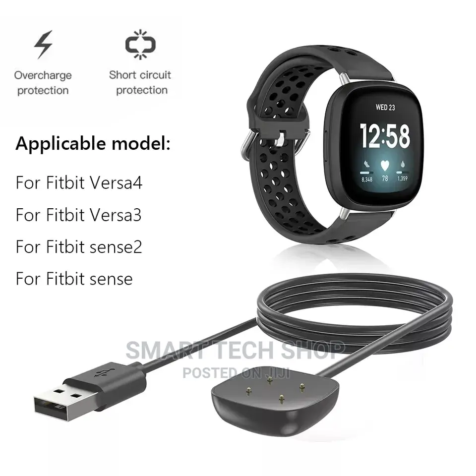 Fitbit Versa 3 and 4 Smart Watch Charger