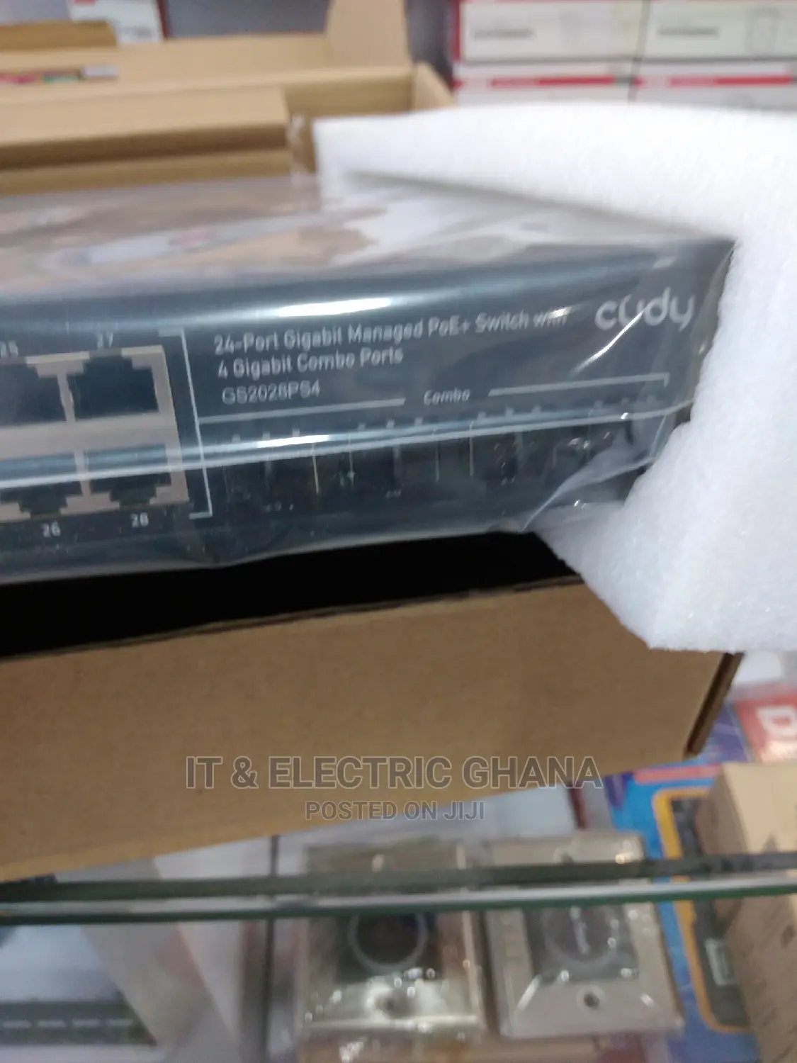 24 Port Layer Managed Gigabit Poe Switch