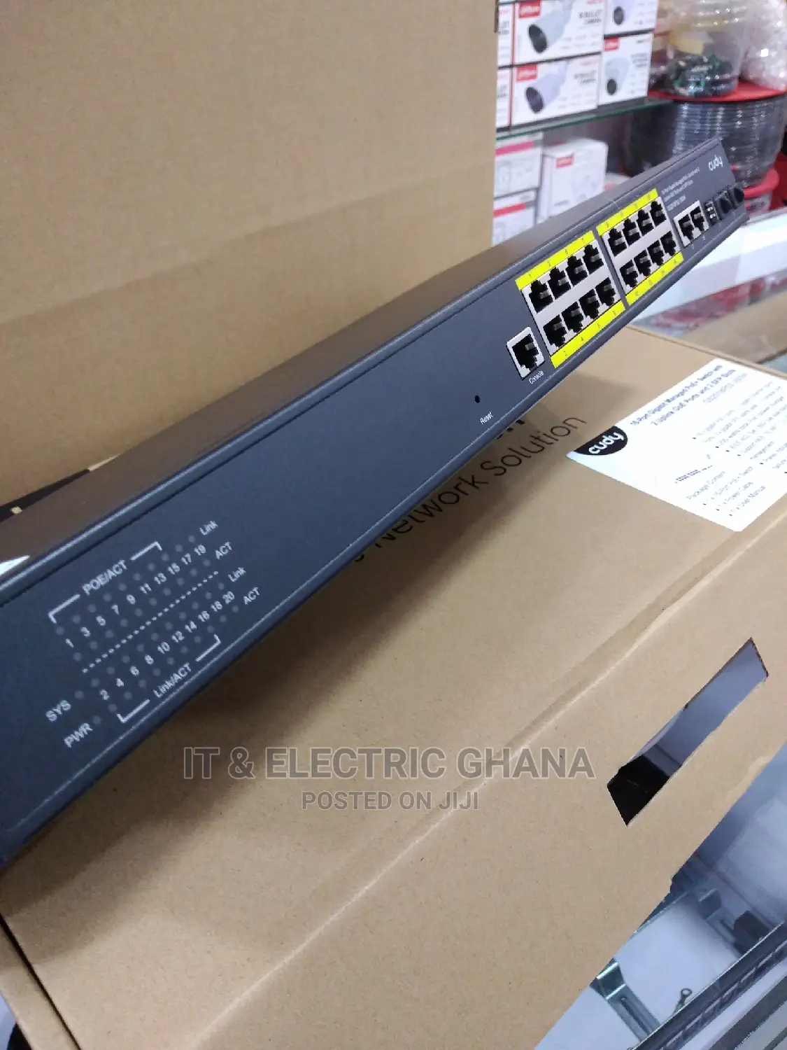 16 Port Layer 2 Managed Switch With 2gigabit Uplink 2 SFP