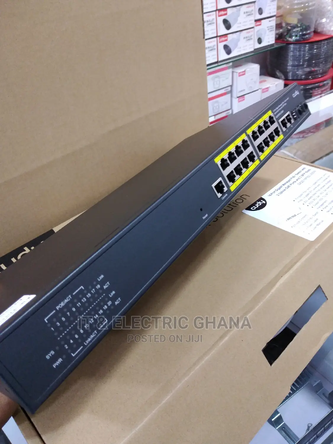 16 Port Layer 2 Managed Switch With 2gigabit Uplink 2 SFP