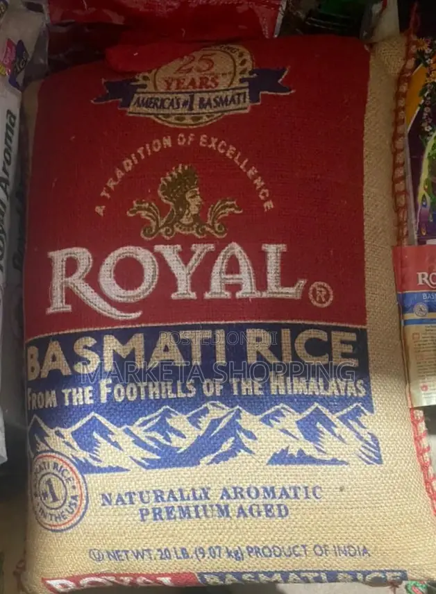 Royal Basmati Rice 9.07kg