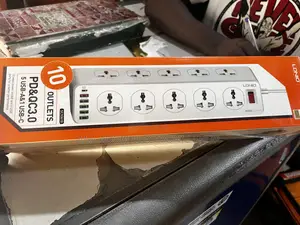 10 Outlet With 6 Usb Ports Extension Board
