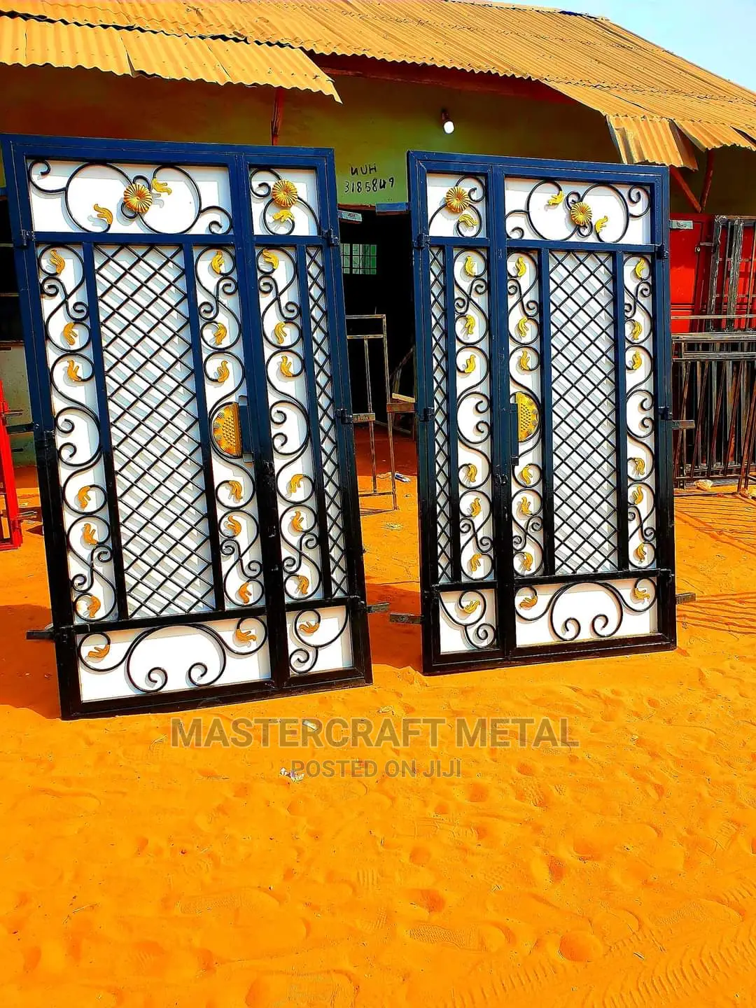 Metal Gate Modern Design/Double Gate