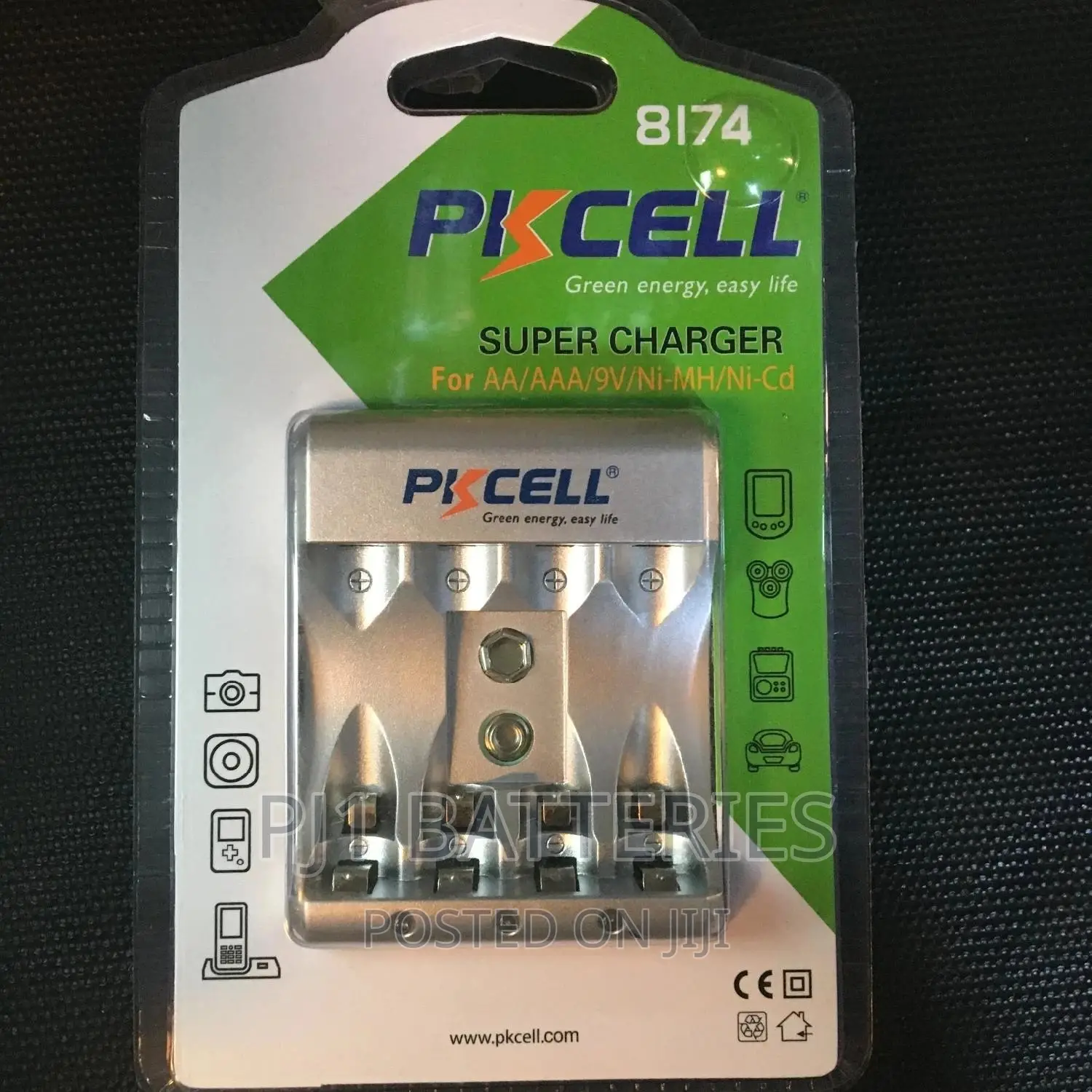 Pizcell Super Charger Aa,Aaa,9V