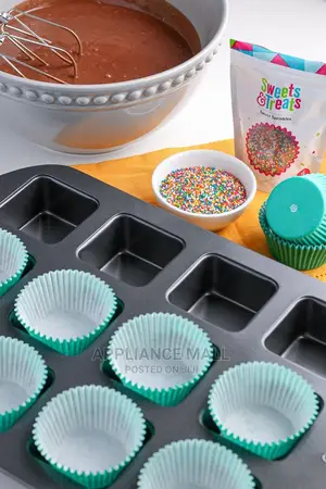 Square Cup Cake Tin 12 Holes