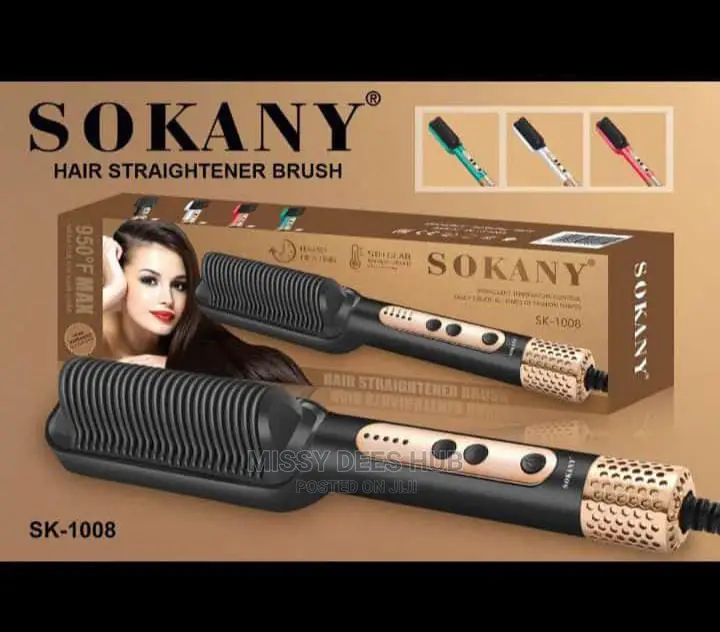 Sokany Hair Straightener Brush