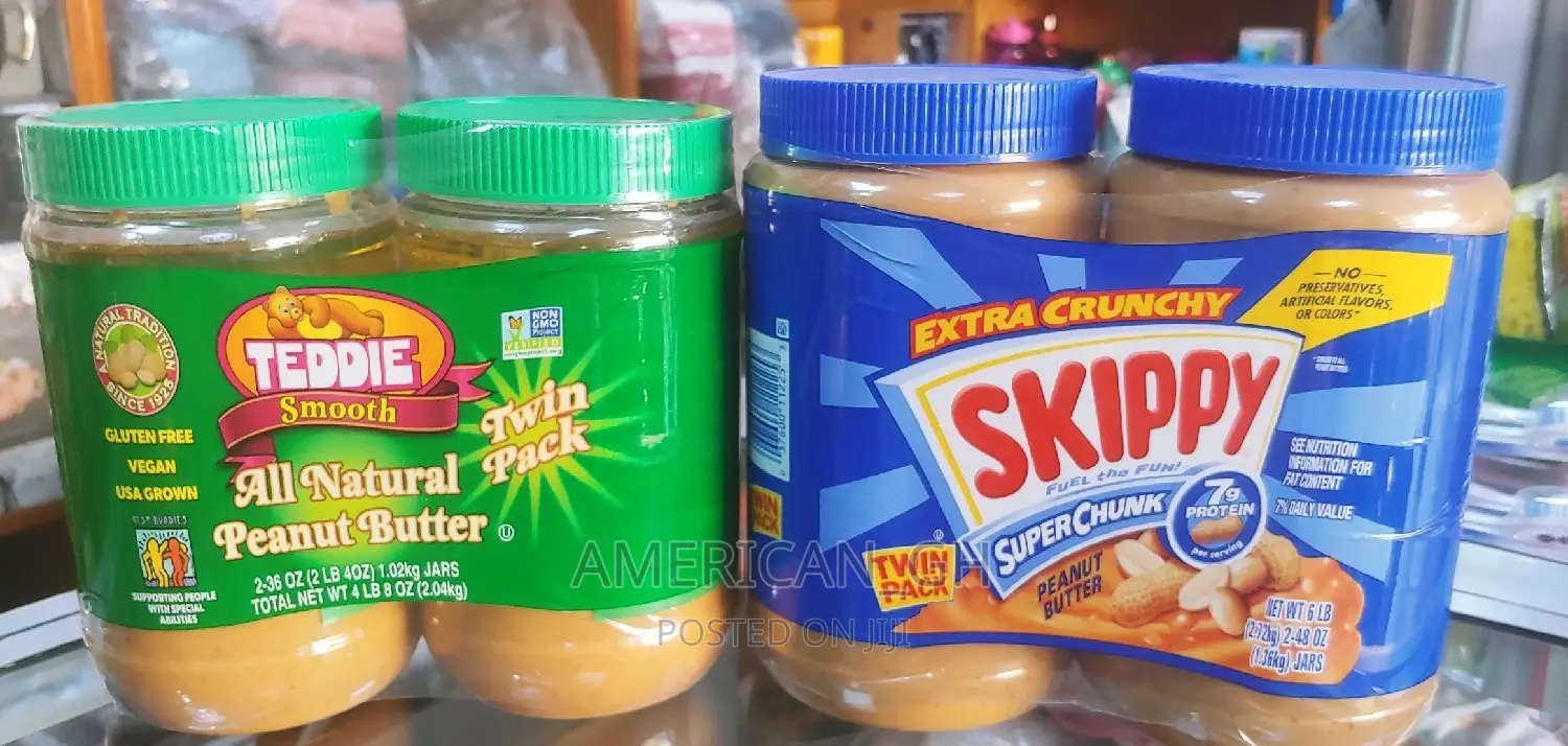 Skippy, Teddie, Jif Peanut