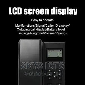 Wireless Intercom With Lcd