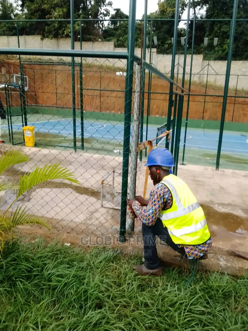 Chain Link and Panel Mesh Fence
