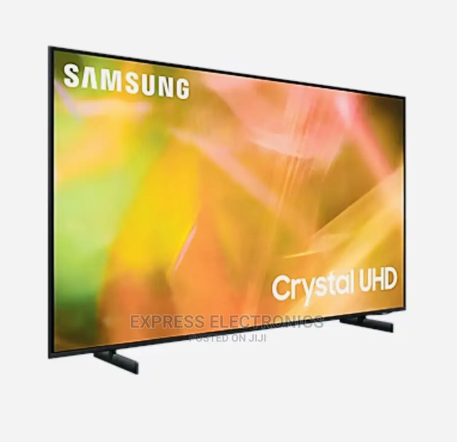 Crystal Processor Smart Samsung 55”Au8000 UHD Tv