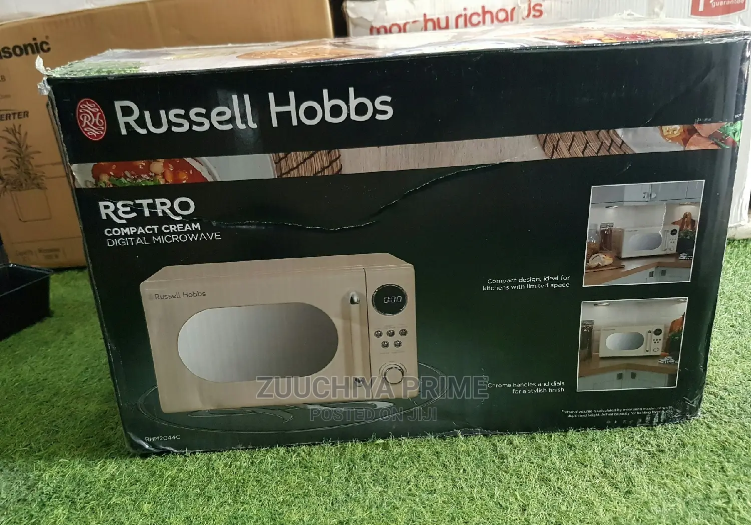 20.L Russell Hobbs Retro Compact Microwave From Uk
