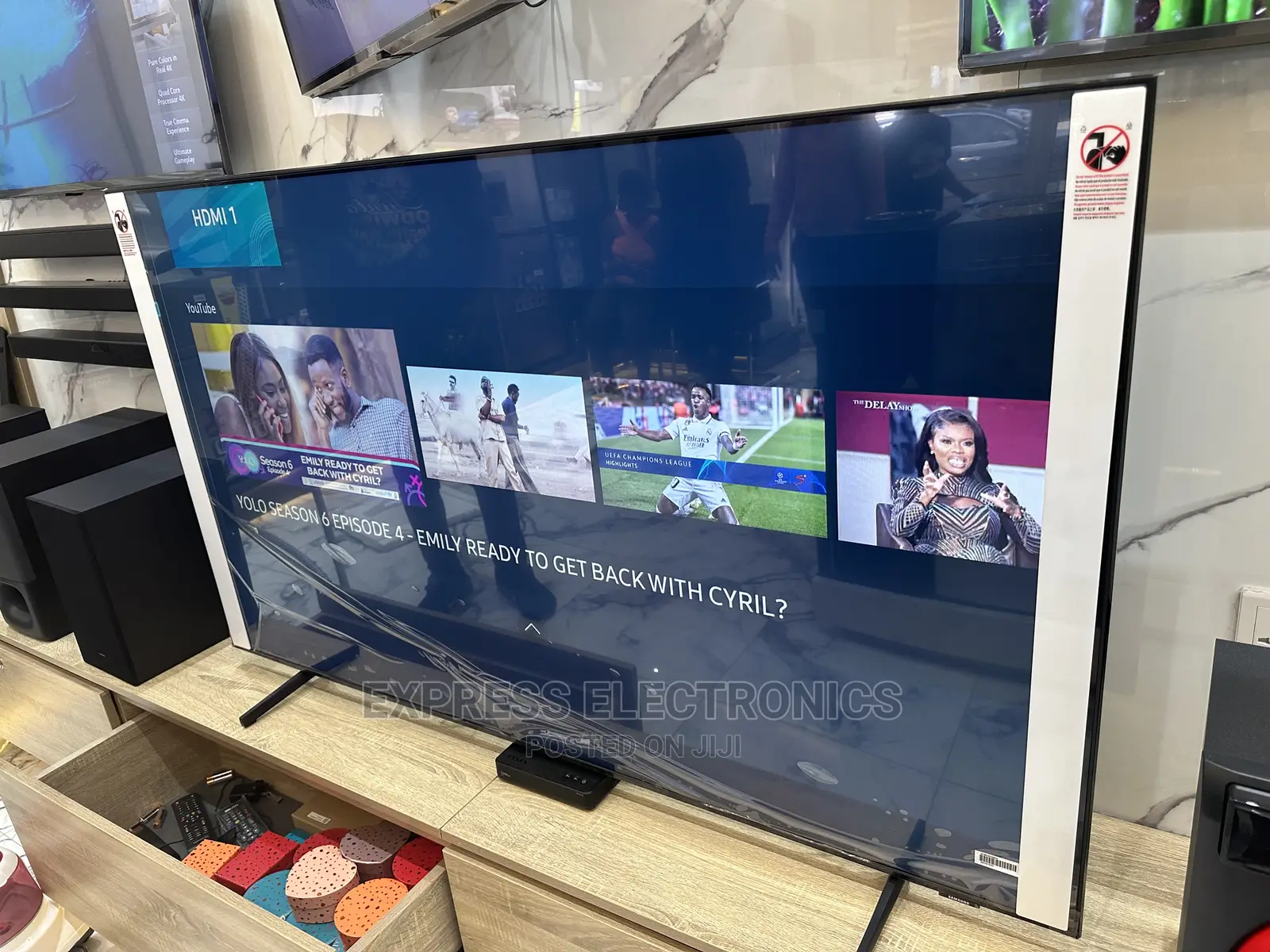 Samsung Powerful UHD Display 55”Au9000