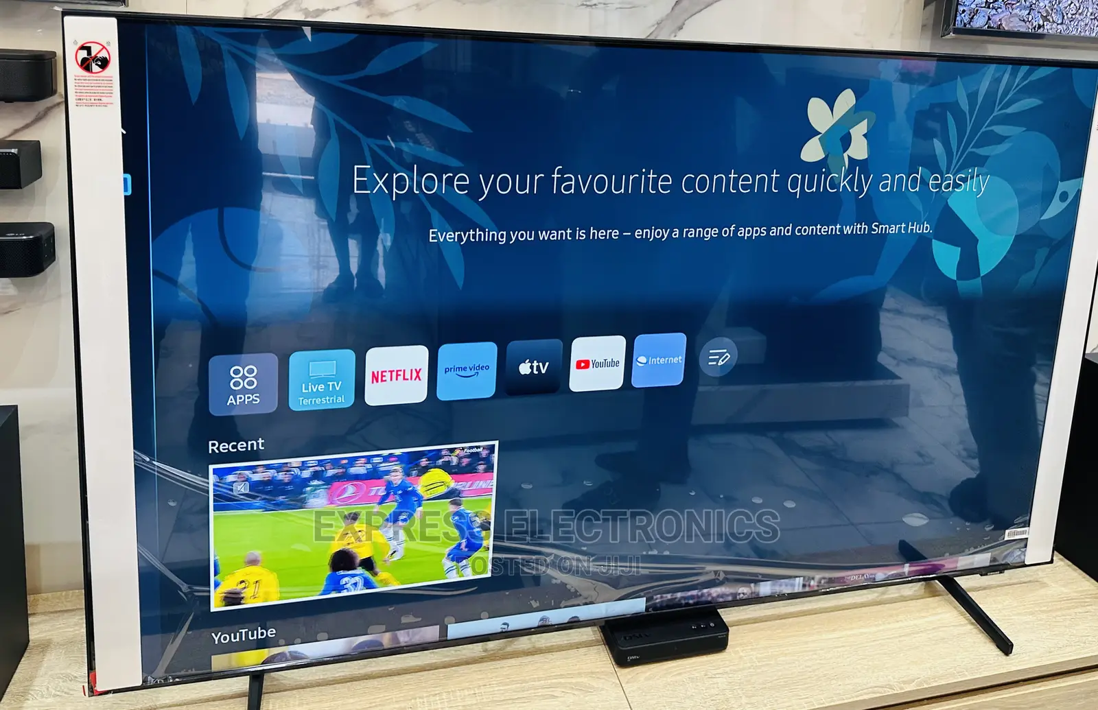 Samsung Powerful 65”UHD Smart Au7092 Series