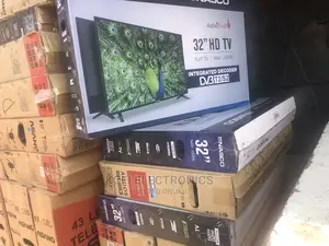 Enjoy Movie Nights on Nasco 32′′ LED Digital Satellite TV
