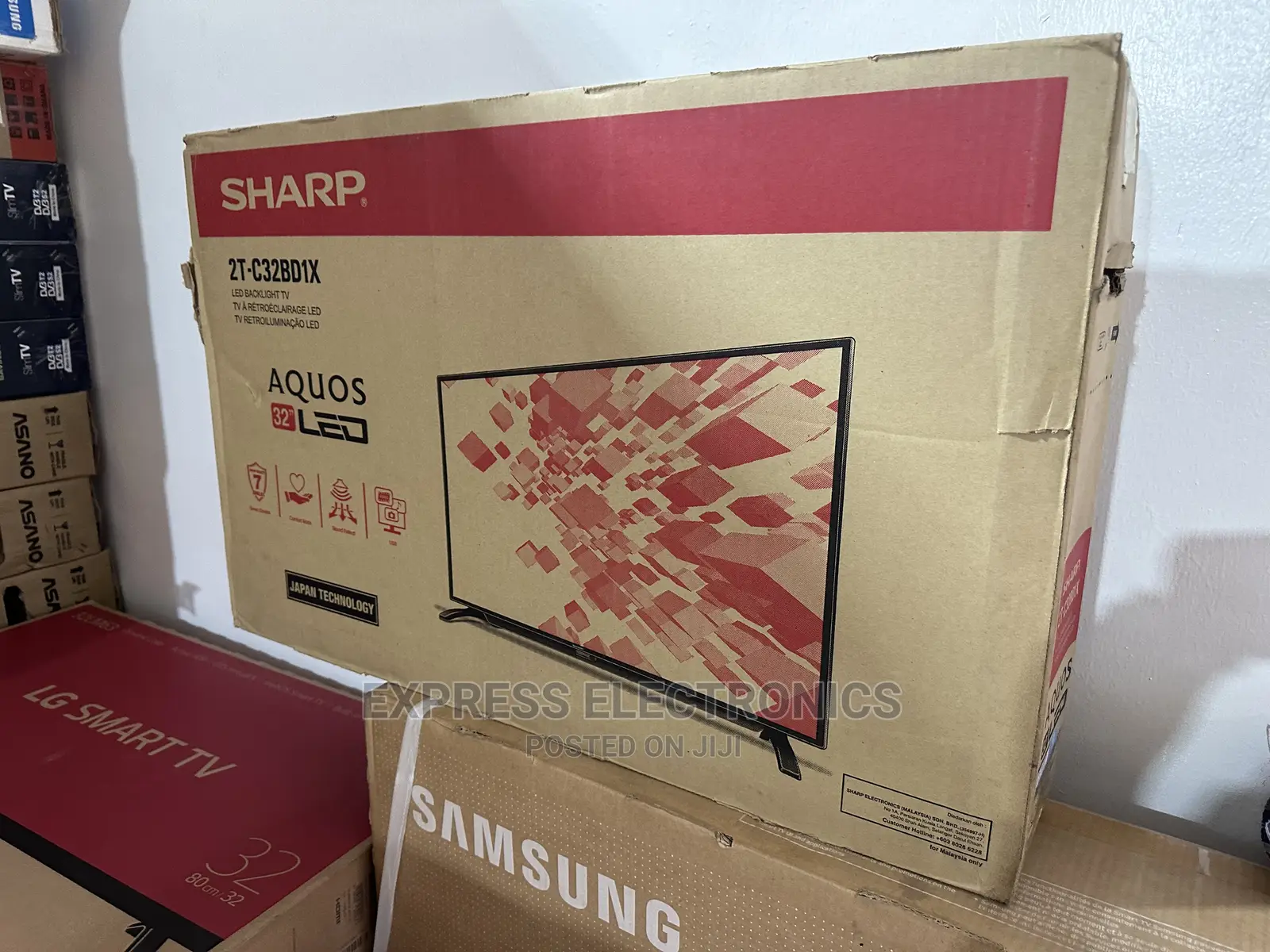 Feel the Reality of HD Resolution Sharp 32”Tv