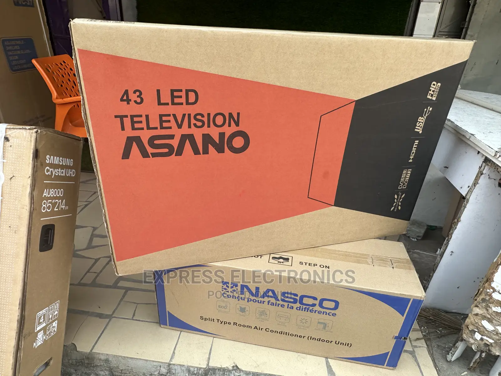Full HD Picture Quality Asano 43”Digital Tv Satellite