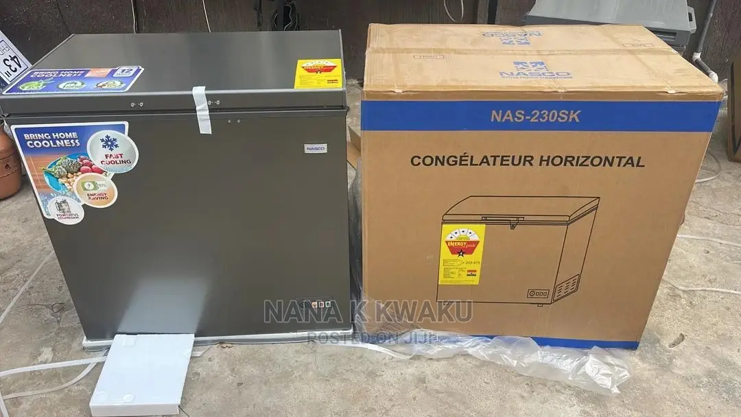 New in Box_nasco 195ltr Chest Freezer